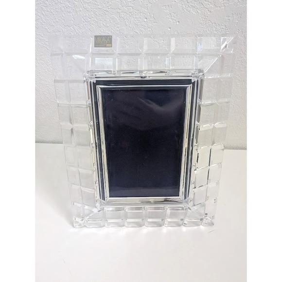 Mikasa Other - Mikasa Austrian Crystal Geometric Design Picture Frame. 9" X 11" New In Box‎